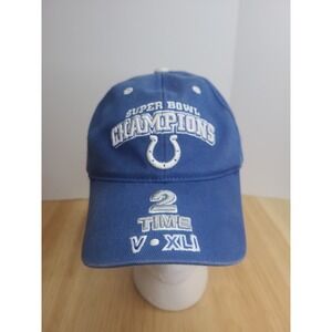 Indianapolis Colts Super Bowl Champs Adjustable Strapback Youth Baseball Hat Cap